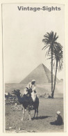 Egypt: The Pyramid Of Cheops (Vintage RPPC ~1910s/1920s) - Piramiden