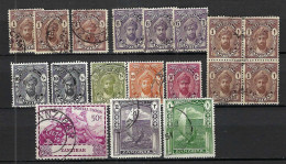 ZANZIBAR Ca.1927-36: Lot D' Obl. - Zanzibar (1963-1968)