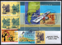 Argentina - 2002 - Modern Stamps - Diverse Stamps - Brieven En Documenten