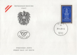 Austria Osterreich 1989 FDC Landesausstellung "Magie Der Industrie" Pottenstein, Exhibition “Magic Of Industry”, Wien - FDC