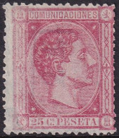 Spain 1875 Sc 216 España Ed 166 MNG(*) Hinge Thin - Nuevos