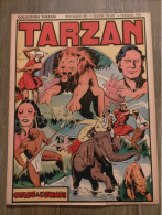 RARE Bd  Tarzan N° 65 LXV Chasse à L'homme  Hogarth Collection  1er Série  EO De 1949 éditions Mondiales - Tarzan