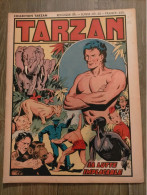 RARE Bd  Tarzan N° 64 LXIV La Lutte Implacable  Hogarth Collection  1er Série  EO De 1949 éditions Mondiales - Tarzan