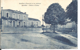 ANVILLE ( Environs De ROUILLAC ) - Mairie Et Écoles - Rouillac