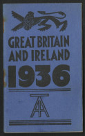 Calendar Of Pocket ( 1937 ) Great Britain And Ireland  Calendar Of Events... 7 X 12  Cm (see Sales Conditions) 9513 - Formato Piccolo : 1921-40