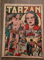 RARE Bd  Tarzan N° 55 LV Hogarth Collection  1er Série  EO De 1948  éditions Mondiales BIEN - Tarzan