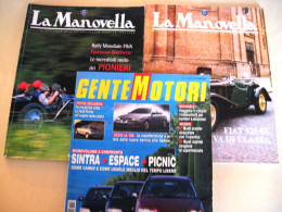 N.  3  RIVISTE    LA  MANOVELLA  +  GENTE   MOTORI - Motoren