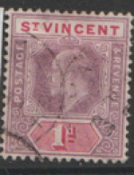 St  Vincent  1902  SG 77  1d  Fine Used - St.Vincent (...-1979)