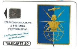 Telecarte F 289 Armée De Terre 50 Unités SC4 - 1992