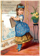 CHROMO LOUIT FRERES & Cie 1882 LE DIPLOME D'HONNEUR A ETE DECERNE AU CHOCOLAT LOUIT LA PLUS HAUTE RECOMPENSE - Louit