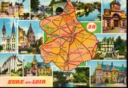 Eure Et Loir (28) : Carte De Présentation Du Département - Altri & Non Classificati