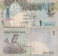 Qatar 1 Riyal ND (2003) P-20 Banknote Middle East Currency Katar #5156 - Qatar