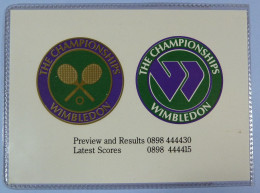 UK - Great Britain - BT - L&G - Wimbledon - 20 Units - Mint Blister In Original Folder - Autres & Non Classés