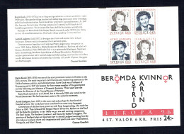 EUROPA CEPT 1996 SVEZIA LIBRETTO NUOVO BOOKLET  MNH** - 1996