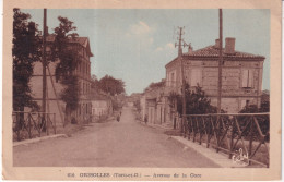 GRISOLLES (T. Et G.)  Avenue De La Gare - Grisolles