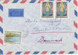 Venezuela Air Mail Cover Sent To Denmark 21-4-1971 - Venezuela