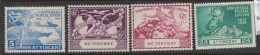St  Vincent  1949  SG 179-81  U P U     Mounted Mint - St.Vincent (...-1979)
