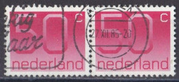 Pays Bas - 1970 - 1980  ( Juliana )   Y&T  N °  1104  Double  Oblitéré - Used Stamps