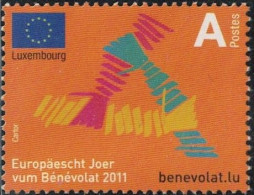 Luxembourg 2011 Used Année Européenne Du Bénévolat Y&T LU 1847 SU - Used Stamps