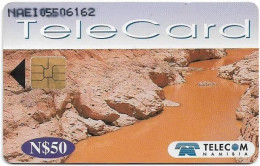 Namibia - Telecom Namibia - Landscapes - Sesriem Canyon, 50$, Used - Namibië