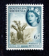 48 BCXX 1953 Scott # 87 Mnh** (offers Welcome) - Southern Rhodesia (...-1964)