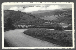 Trois Ponts Panorama Vers Stavelot Photo Carte Liège Htje - Trois-Ponts