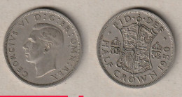 00971) Grossbritannien, 1/2 Crown 1950,  George VI - Otros & Sin Clasificación