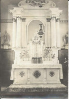 INTERIEUR D'UNE EGLISE DONT LE ST PATRON EST CLEMENT 1 BANLIEUE PARISIENNE PETIT ENGHEIN CITE AU DOS D'UN CLICHE9X12 - Waterski