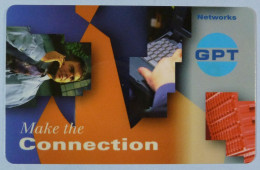 ISLE OF MAN - GPT - Make The Connection - Networks - IOMEMA - Telecom '95 - Geneva - £2 - Mint - Isla De Man