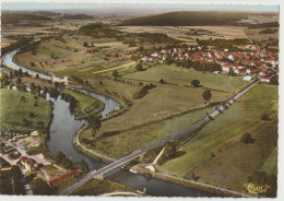 70 - JUSSEY - Vue Aérienne - Le Pont De Sendrecourt Sur La Saone Et Le Village - Cpsm - Haute Saone - Jussey