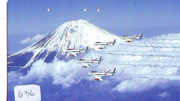 TELECARTE JAPON * MILITAIRY AVION  (636)  Flugzeuge * Airplane * Aeroplano * PHONECARD JAPAN * ARMEE * LEGER VLIEGTUIG - Armée