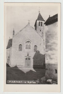 70 - MARNAY - CARTE PHOTO - Facade De L'église Prise De La Rue - Cpa - Haute Saone - Marnay