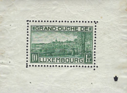 Luxembourg - Luxemburg - Blockausgabe Geburt Von Prinzessin Elisabeth  1923  Michel Nr. 142 ( Prifix Nr. 140A ) - Blocs & Feuillets