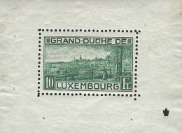 Luxembourg - Luxemburg - Blockausgabe Geburt Von Prinzessin Elisabeth  1923  Michel Nr. 142 ( Prifix Nr. 140A ) - Blocks & Sheetlets & Panes
