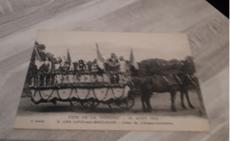 Carte  Postale N2  Fête De La Victoire 31 Aout 1919 Les LUCS-SUR- BOULOGNE  Char De L Alsace Lorraine - Les Lucs Sur Boulogne