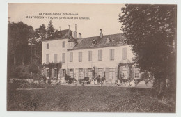 70 - MONTBOZON - Facade Principale Du Chateau - Cpa - Haute Saone - Montbozon