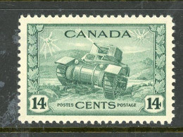 Canada MH 1942 Ram Tank - Unused Stamps