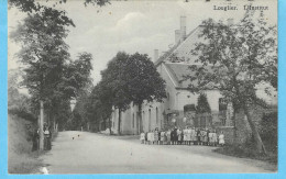 Longlier-Neufchâteau-Pr.Luxembourg-L'Institut Des Sœurs De Charité-Groupe D'enfants Et Sœurs-Cachet étoile Longlier 1911 - Neufchâteau