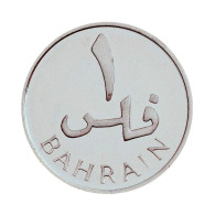 Bahrain Coins - MINT (1 Fils ) Proof  -  Sterling Silver - ND 1983 - Mint Silver Coins - Bahrain