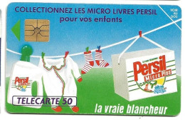 Telecarte Collectionnez Les Micro Livres Persil - 1992
