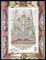 Poland 2017 Historic Organs In Poland - Offset Technique In Six Colours Fluorescent Paint Shining In UV Rays MNH** - Nuevos