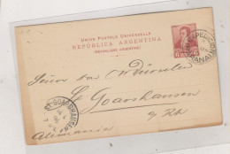 RGENTINA 1896 Nice Postal Stationery EXPEDICION PARANA - Postal Stationery