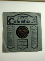 Disque 78t , COLUMBIA RECORD, PAPA N4A PAS VOULU & QUAND ON EST AU VOLANT - 78 Rpm - Schellackplatten