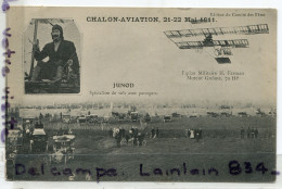 -  CHALON AVIATION - 21-22 Mai 1911, JUNOD, Spécialiste Du Vol  Avec Passagers, écrite, TBE, Scans. - Chalon Sur Saone