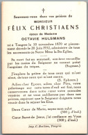 Bidprentje Tongeren - Christiaens Félix (1870-1932) - Santini