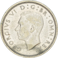 Monnaie, Grande-Bretagne, George VI, 6 Pence, 1939, TTB, Argent, KM:852 - H. 6 Pence