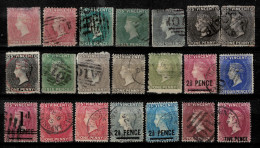 St. Vincent QV 1861/94  Used Lot Mi 400e - St.Vincent (...-1979)