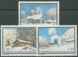 Liechtenstein 2007 Weihnachten Kapellen 1461/63 Postfrisch - Ungebraucht