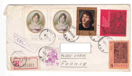 POLOGNE Enveloppe  ( N°2 ) Multi Timbres - Lettres & Documents