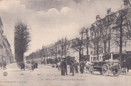 BAR LE DUC--1907--Boulevard De LA ROCHELLE ( Très Animée, Attelage ) - Bar Le Duc